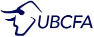 UBCFA logo. A blue bull next to the acronym.