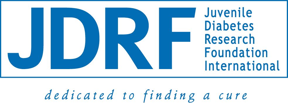 Juvenile Diabetes Research Foundation International logo. Big blue letters spell out the acronym.