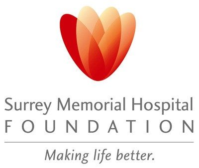 Surrey Memorial Hospital Foundation logo. Their slogan reads: Making life better.