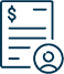 pictogram of financial planning